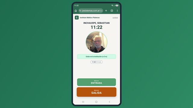 Pantalla de Calden: el control de personal